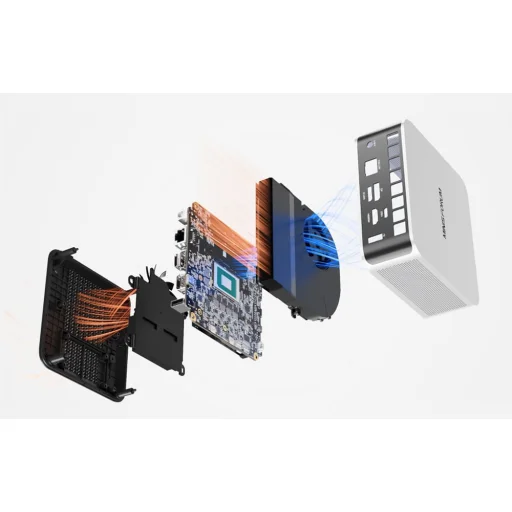 MINI-PC Minis Fórum M1 Pro-125H Intel Core Ultra 5 125H barebone - 9