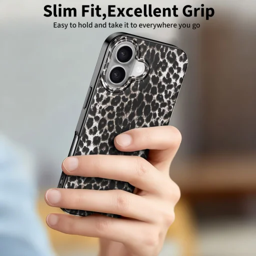 iPhone 17 Tech-protect Lamano Magsafe Leopárd tok - 7