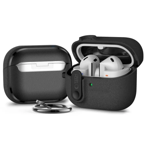 Samsung Galaxy Buds 3 / 3 Fe / 3 Pro Tech-Protect Slim Hook tok Fekete - 2