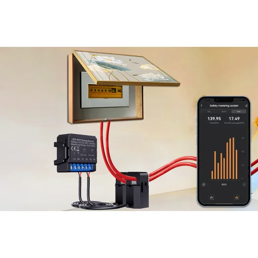 Avatto WPM16-2 intelligens kétirányú energiamérő - 5