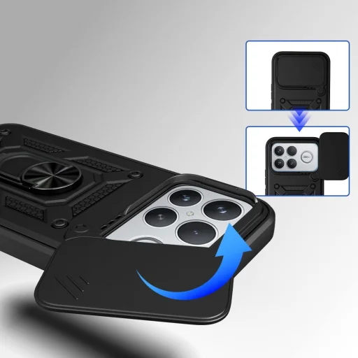 Xiaomi Poco F8 Ultra Tech-protect Camshield Pro tok Fekete - 5