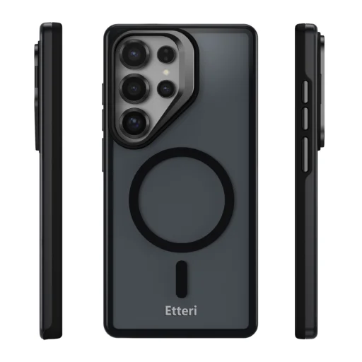 Samsung Galaxy S25 Ultra Etteri Morning Fog fekete tok - 3