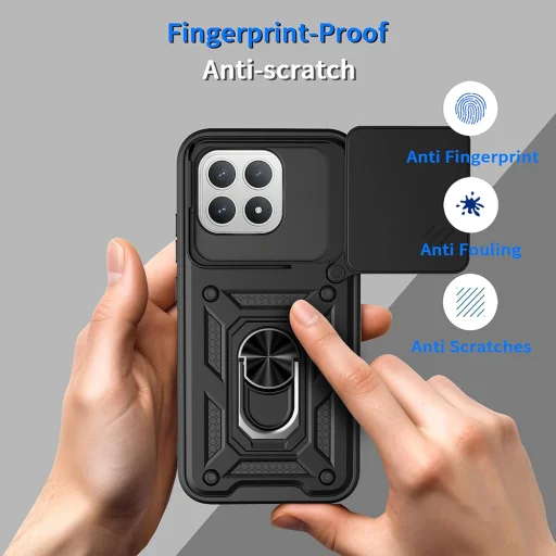 Xiaomi Poco F8 Pro - Techsuit CamShield Series - Kék tok - 3