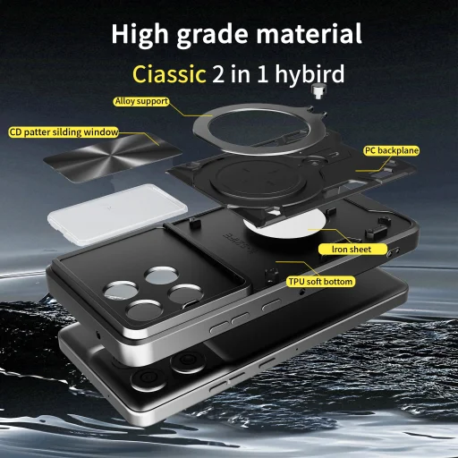 Motorola Moto G86 Blue Techsuit CamGuard Pro tok - 4