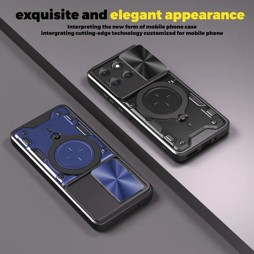 Motorola Moto G86 Blue Techsuit CamGuard Pro tok - 5