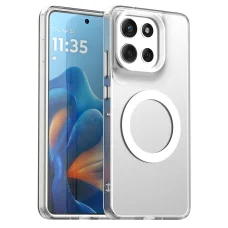 Motorola Moto G86 White Techsuit - CandyCase MagSafe tok