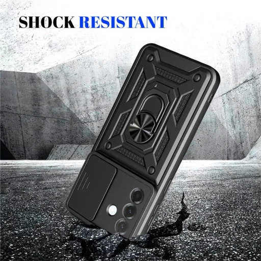 Samsung Galaxy A57 5G - Techsuit CamShield Series - Kék tok - 6