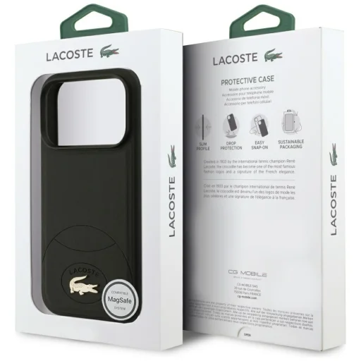 iPhone 17 Pro Lacoste Bliss MagSafe fekete tok - 8