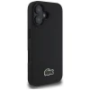 iPhone 16 Plus Lacoste Iconic Petit Pique Crossbody Cord MagSafe fekete tok thumbnail