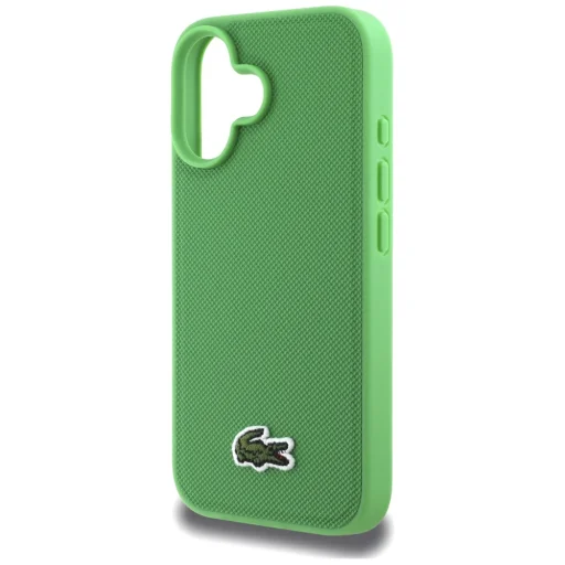 iPhone 16 Plus Lacoste Iconic Petit Pique Crossbody Cord MagSafe zöld tok - 6