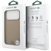 iPhone 17 Pro Max Lacoste Petit Pique Lacquer Logo MagSafe tok taupe thumbnail