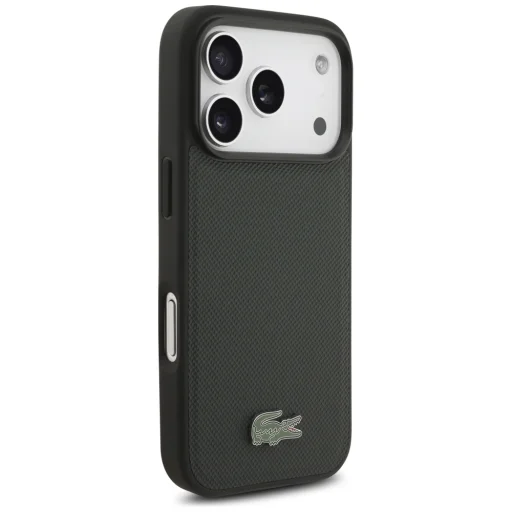 iPhone 17 Pro Lacoste Petit Pique Lacquer Logo MagSafe tok sinople színű - 4
