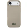 iPhone Air Case Lacoste Petit Pique Lacquer Logo MagSafe tok taupe színben thumbnail