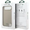 iPhone Air Case Lacoste Petit Pique Lacquer Logo MagSafe tok taupe színben thumbnail