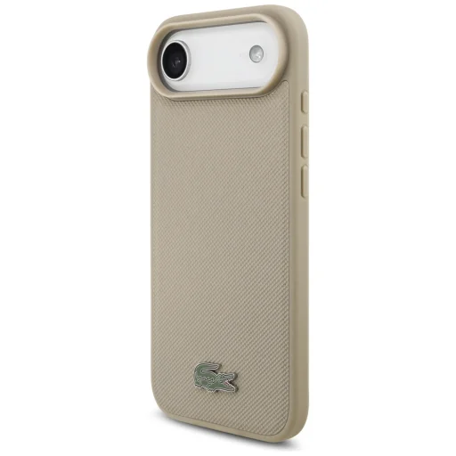 iPhone Air Case Lacoste Petit Pique Lacquer Logo MagSafe tok taupe színben - 2