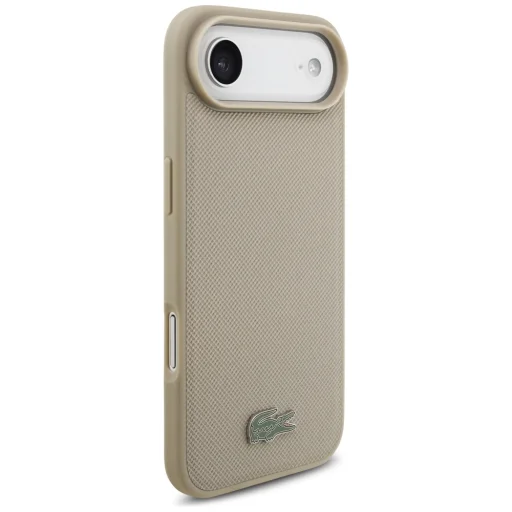 iPhone Air Case Lacoste Petit Pique Lacquer Logo MagSafe tok taupe színben - 4