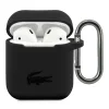 Apple AirPods 1/2 tok Lacoste LCA2SK fekete szilikon tok thumbnail