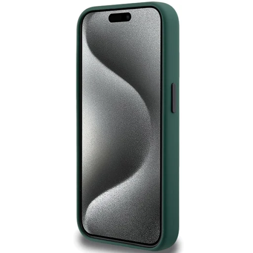 iPhone 15 Pro Lacoste LCHCP15LGRAK fekete kemény tok Silicone Graffiti tok - 5