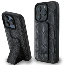 iPhone 16 Pro fekete kemény tok Grip Stand Mono