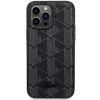 iPhone 15 Pro Max Lacoste LCHMP15XPBSK fekete kemény tok Blend Monogram dizájnnal és MagSafe-fel tok thumbnail