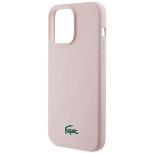 iPhone 15 Pro pink tok Lacoste Silicone Croc Logo (LCHMP15LSLOI) - 6