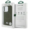 iPhone 15 Pro 6.1" khaki tok Lacoste LCHMP15LSMAB Croco Logo MagSafe thumbnail