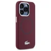 iPhone 15 Pro Max bordeaux Lacoste Silicone Croco Logo MagSafe tok thumbnail
