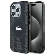 iPhone 15 Pro Max fekete IML Blend Monogram MagSafe tok