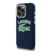 iPhone 15 Pro Max navy kék Lacoste LCHMP15XUCRV kemény tok Silicone Cracked Logo MagSafe tok thumbnail