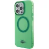iPhone 15 Pro Max zöld kemény tok Lacoste átlátszó dizájnnal és MagSafe thumbnail