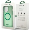 iPhone 15 Pro Max zöld kemény tok Lacoste átlátszó dizájnnal és MagSafe thumbnail