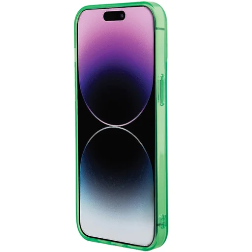 iPhone 15 Pro Max zöld kemény tok Lacoste átlátszó dizájnnal és MagSafe - 7
