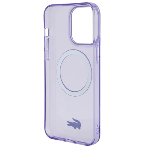 iPhone 15 Pro Max Lacoste LCHMP15XULOU lila kemény tok - 6