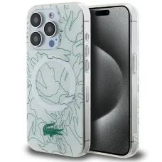 iPhone 15 Pro Max fehér keménytok Double Layer Repeat MagSafe tok