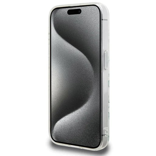 iPhone 15 Pro Max fehér keménytok Double Layer Repeat MagSafe tok - 5