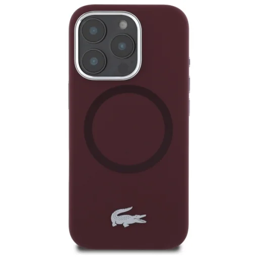 iPhone 16 Pro Max Lacoste LCHMP16XSMAR bordeaux tok - 3