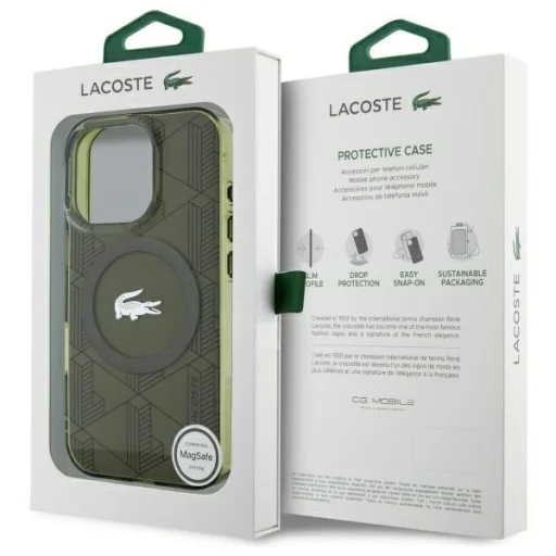iPhone 16 Pro khaki Lacoste LCHMP16LUBSB tok - 8
