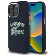 iPhone 16 Pro Lacoste LCHMP16LUCRV granát/padás tok