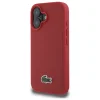 iPhone 16 Plus piros Lacoste LCHMP16MPVCR Iconic Petit Pique Woven Logo tok thumbnail