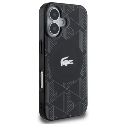 iPhone 16 Plus Lacoste LCHMP16MUBSK fekete tok - 4