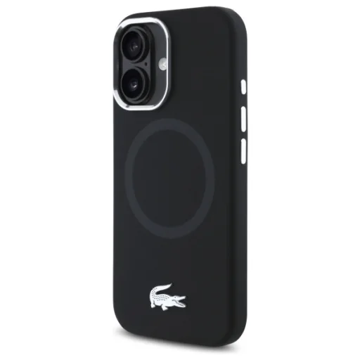 iPhone 16 6.1" fekete Lacoste LCHMP16SSMAK tok - 2