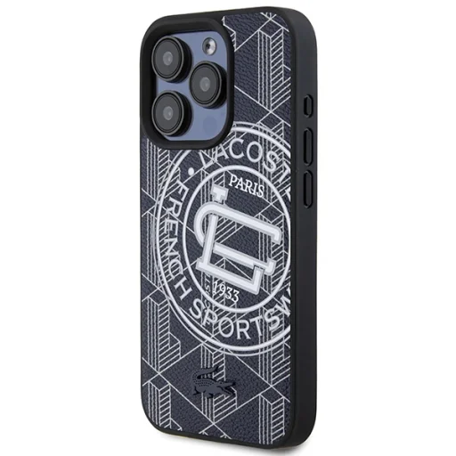 iPhone 16 Pro Max sötétkék Lacoste Mono Sportswear MagSafe tok - 2