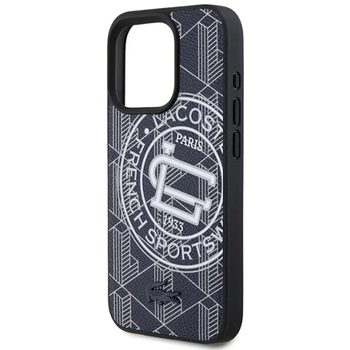 iPhone 16 Pro Max sötétkék Lacoste Mono Sportswear MagSafe tok - 6