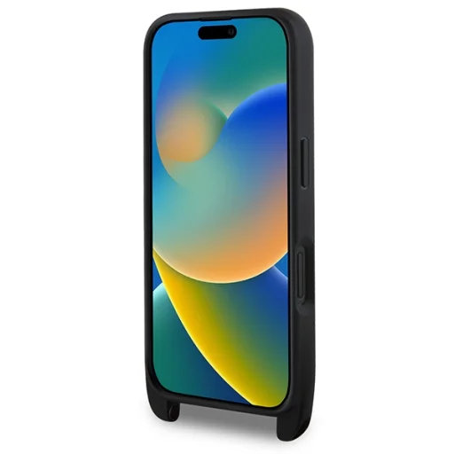 iPhone 16 Pro Max Lacoste LCHMP16XSPSWK fekete kemény tok Mono Sportswear MagSafe tok - 4