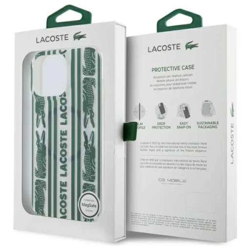 iPhone 16 Pro Max Lacoste LCHMP16XUALH 6,9 hüvelykes tok farine - 8