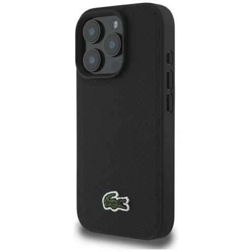 iPhone 16 Pro Max Lacoste 2 az 1-ben tok és USB-C kábel fekete - 2