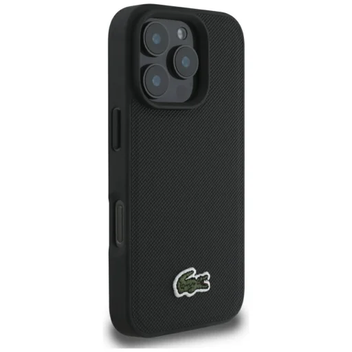 iPhone 16 Pro Max Lacoste 2 az 1-ben tok és USB-C kábel fekete - 3