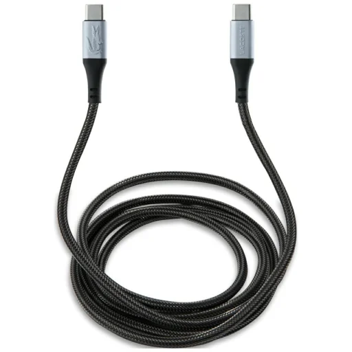 iPhone 16 Pro Max Lacoste 2 az 1-ben tok és USB-C kábel fekete - 7