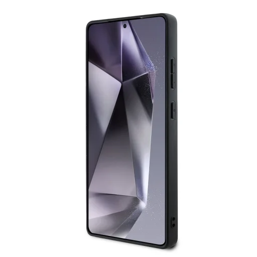 Samsung Galaxy S25 Ultra Lacoste Iconic Petit Pique Szőtt Logó MagSafe tok sötétkék - 5