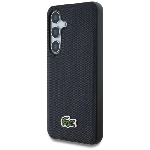 Samsung Galaxy S25 Lacoste Iconic Petit Pique Woven Logo MagSafe tok sötétkék - 2